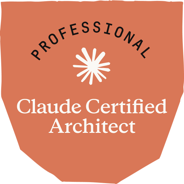 Claude Certified Architect Professional badge